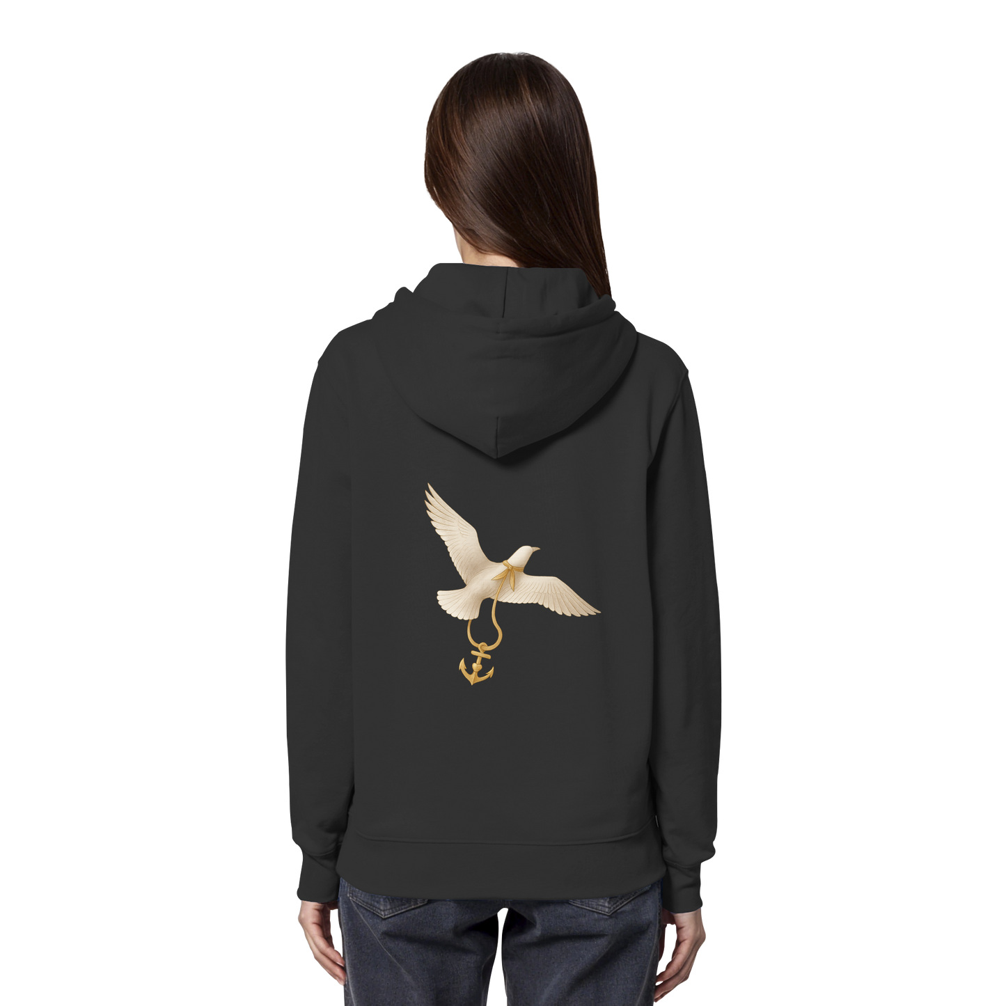 Rückenwind Hoodie für bewusste Frauen

