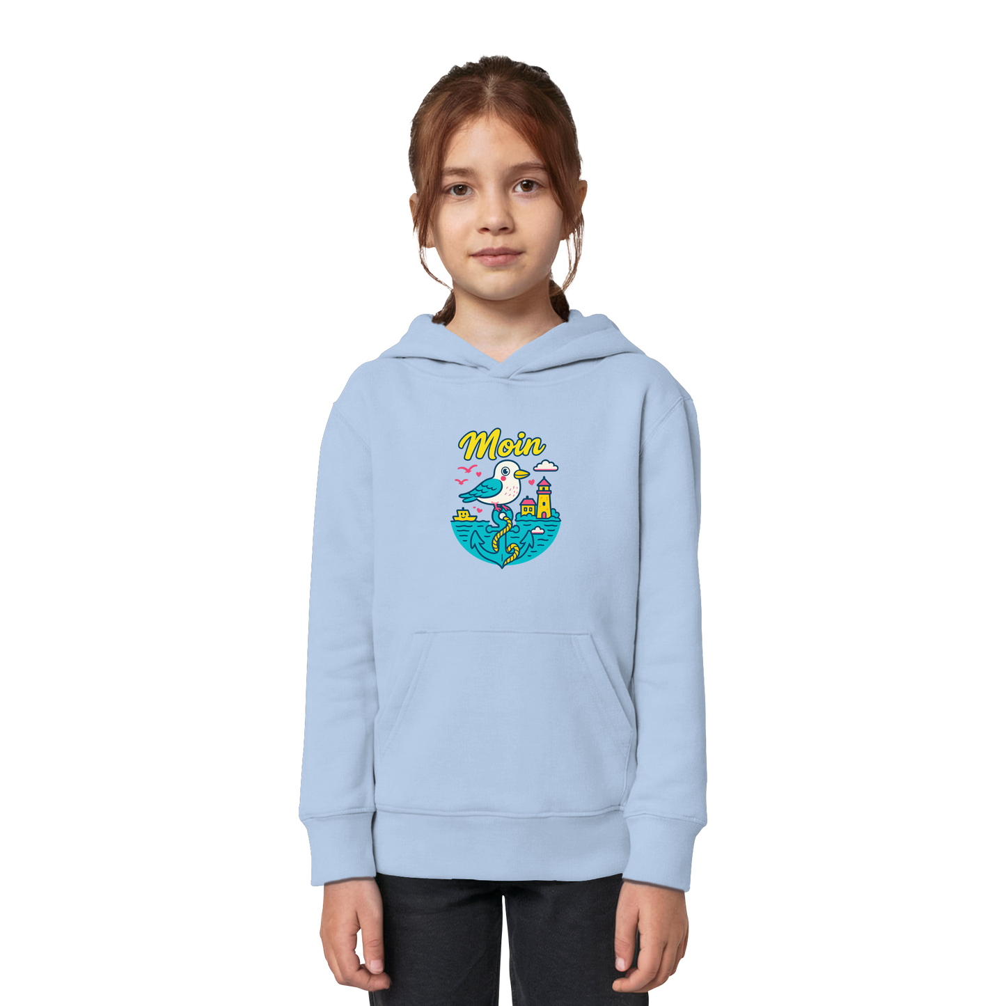 LLOOVA Kids "Moin & AHOI" - Kids Organic Hoodie