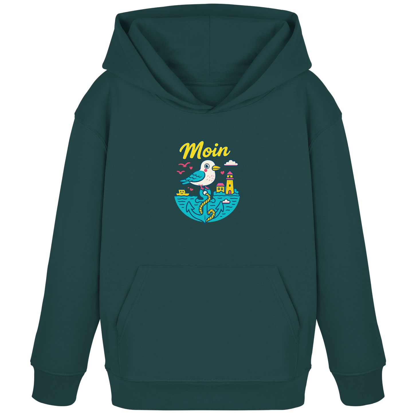 LLOOVA Kids "Moin & AHOI" - Kids Organic Hoodie