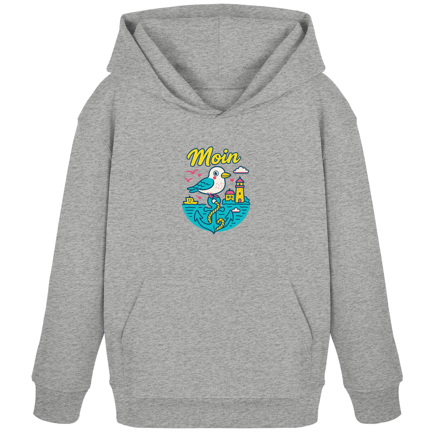LLOOVA Kids "Moin & AHOI" - Kids Organic Hoodie