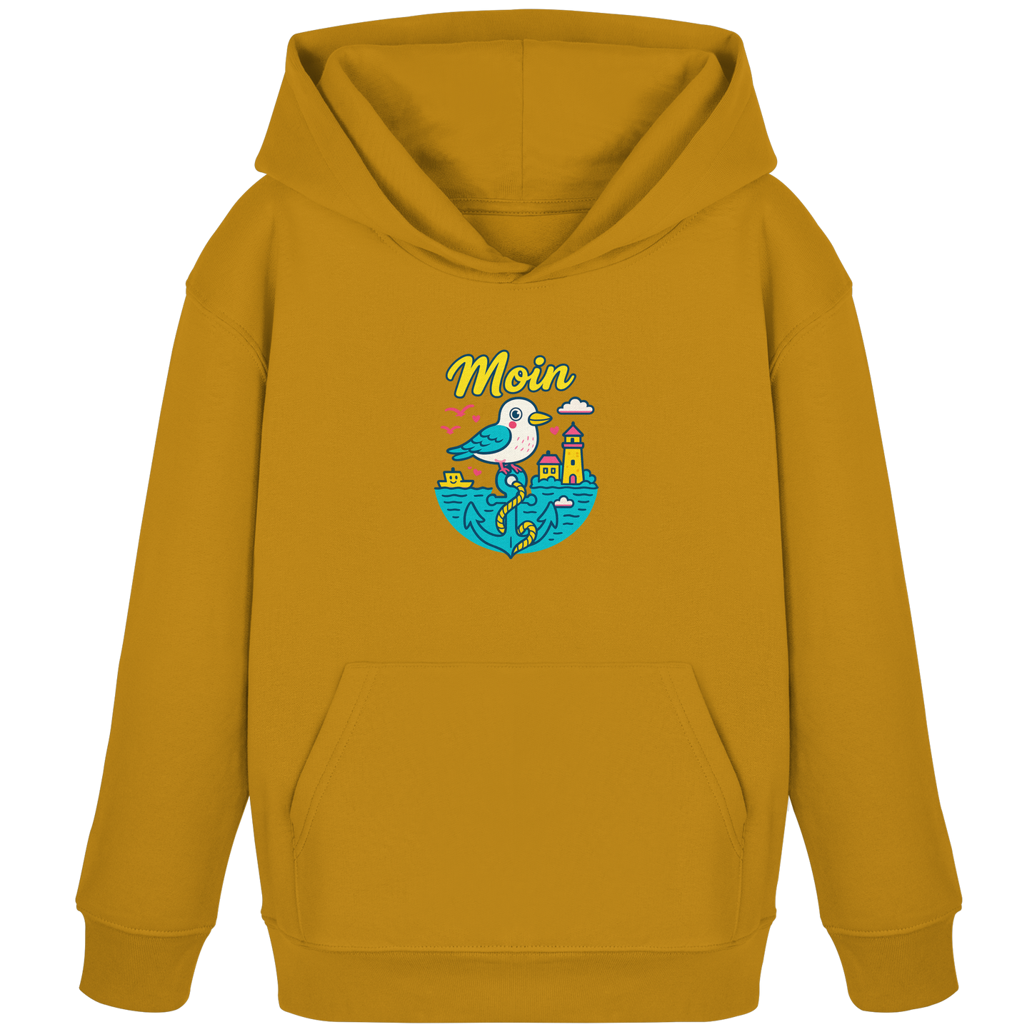 LLOOVA Kids "Moin & AHOI" - Kids Organic Hoodie