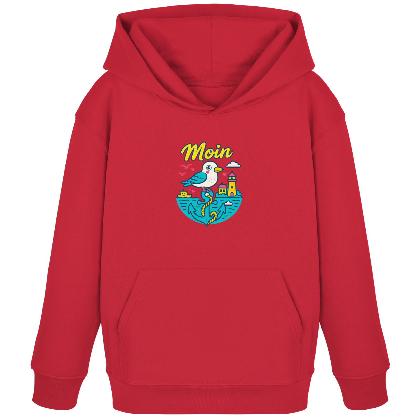 LLOOVA Kids "Moin & AHOI" - Kids Organic Hoodie