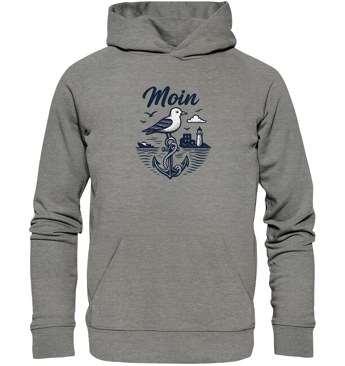 Heimathafen Küstendeich – Organic Hoodie