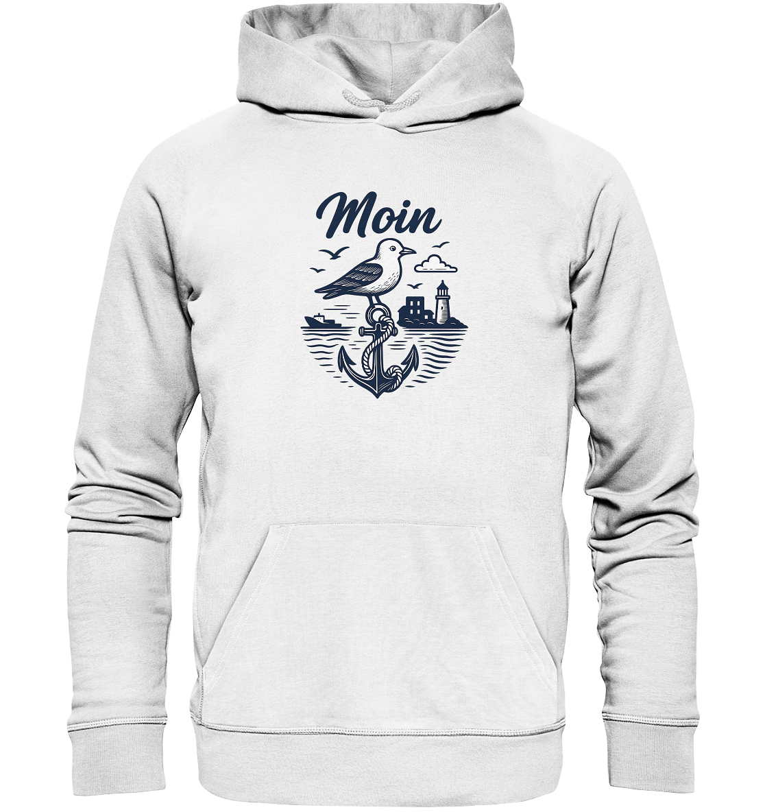 Heimathafen Küstendeich – Organic Hoodie